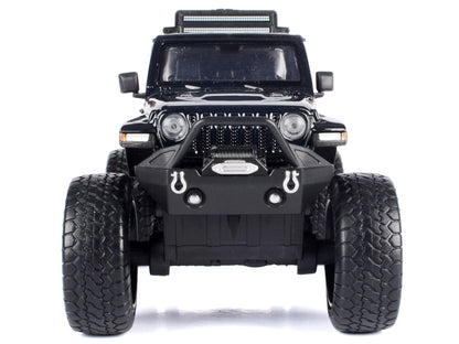 2021 Jeep Gladiator Rubicon Off-Road Pickup Truck Black with Matt Top "Off Road" Series 1/27 Diecast Model Car by Motormax <h2>2021 Motormax</h2> <p>High-quality perfect for collectors and enthusiasts