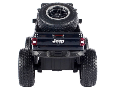 2021 Jeep Gladiator Rubicon Off-Road Pickup Truck Black with Matt Top "Off Road" Series 1/27 Diecast Model Car by Motormax <h2>2021 Motormax</h2> <p>High-quality perfect for collectors and enthusiasts