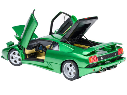 Lamborghini Diablo SE30 Verde Mic/Green Metallic 1/18 Model Car by Autoart <h2>Lamborghini Autoart</h2> <p>High-quality diecast perfect for collectors and enthusiasts. Features detailed interior exter