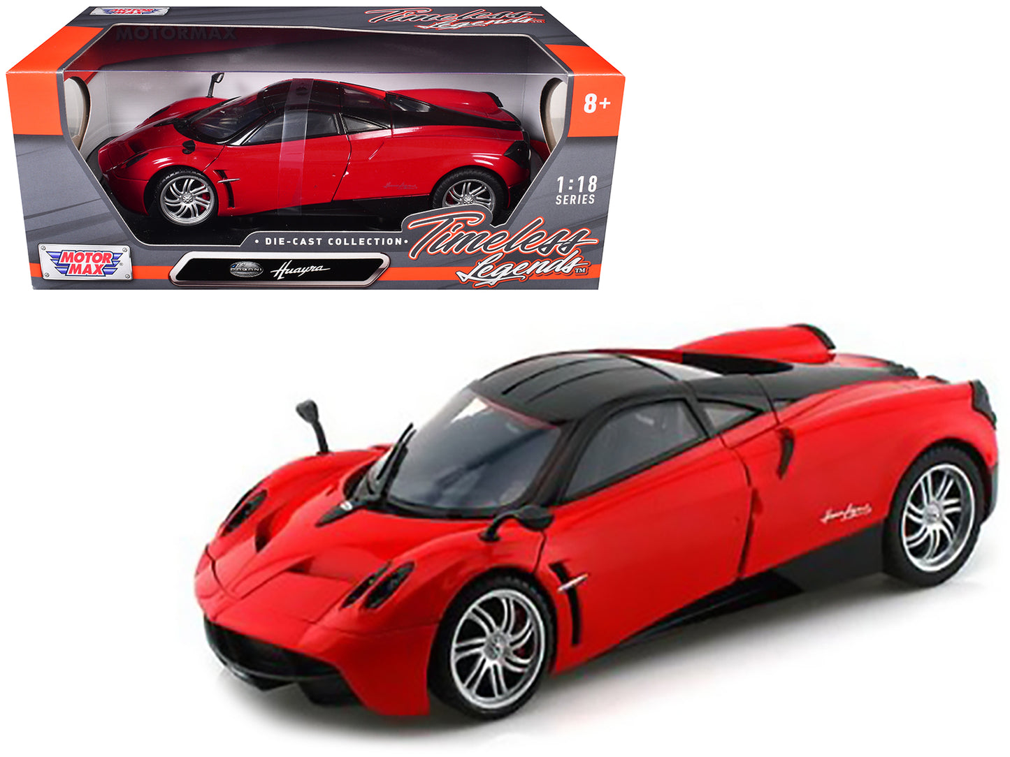 Pagani Huayra Red 1/18 Diecast Car Model by Motormax <h2>Pagani Motormax</h2> <p>High-quality perfect for collectors and enthusiasts. Features detailed interior exterior craftsmanship, realistic paint