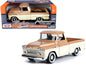 1958 Chevrolet Apache Fleetside Pickup Truck Brown and Beige 1/24 Diecast Model Car by Motormax <h2>1958 Motormax</h2> <p>High-quality perfect for collectors enthusiasts. Features detailed interior ex