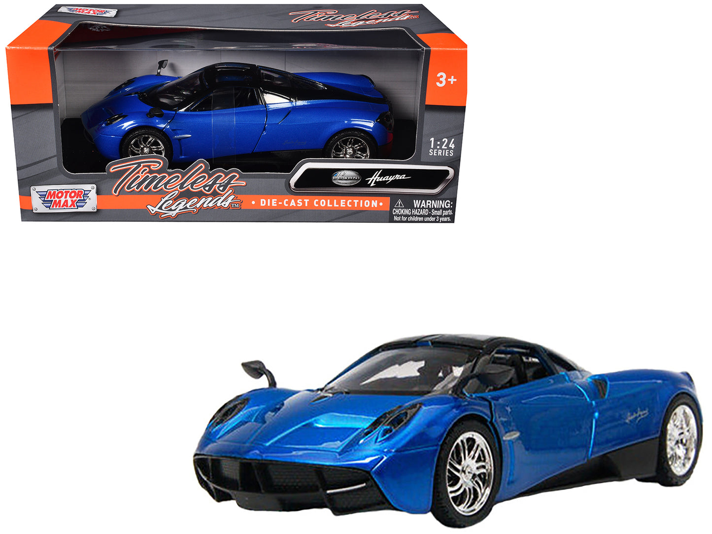Pagani Huayra Blue 1/24 Diecast Model Car by Motormax <h2>Pagani Motormax</h2> <p>High-quality perfect for collectors and enthusiasts. Features detailed interior exterior craftsmanship, realistic pain