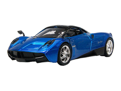 Pagani Huayra Blue 1/24 Diecast Model Car by Motormax <h2>Pagani Motormax</h2> <p>High-quality perfect for collectors and enthusiasts. Features detailed interior exterior craftsmanship, realistic pain