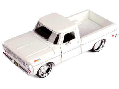 1969 Ford F-100 Pickup Truck Cream "Maxx Design" Series 1/24 Diecast Model Car by Motormax <h2>1969 Motormax</h2> <p>High-quality perfect for collectors and enthusiasts. Features detailed interior ext