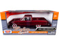 1960 Ford Ranchero Pickup Burgundy Metallic 1/24 T&y Diecast Model Car by Motormax