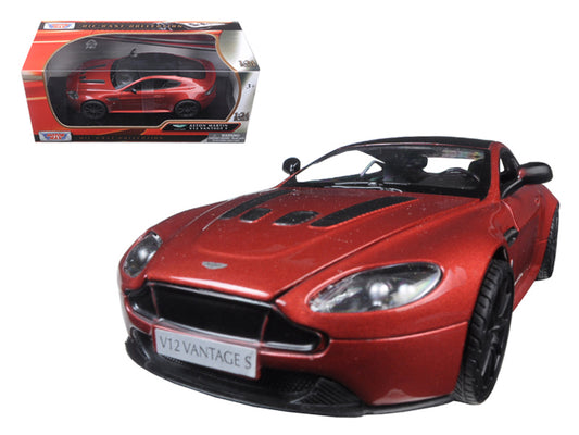 Aston Martin Vantage S V12 Red 1/24 Diecast Model Car by Motormax <h2>Aston Motormax</h2> <p>High-quality perfect for collectors and enthusiasts. Features detailed interior exterior craftsmanship, rea