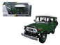 Toyota FJ40 Dark Green with White Top 1/24 Diecast Model Car by Motormax <h2>Toyota Motormax</h2> <p>High-quality perfect for collectors and enthusiasts. Features detailed interior exterior craftsmans