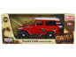 Toyota FJ40 Land Cruiser Red with White Top (Rusted Version) "For Sale" Series 1/24 Diecast Model Car by Motormax <h2>Toyota Motormax</h2> <p>High-quality perfect for collectors and enthusiasts. Featu