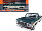 1979 Ford F-150 Pickup Truck Green Metallic and Cream 1/24 Diecast Model Car by Motormax <h2>1979 Motormax</h2> <p>High-quality perfect for collectors enthusiasts. Features detailed interior exterior