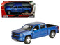 2017 Chevrolet Silverado 1500 LT Z71 Crew Cab Pickup Truck Blue 1/27 Diecast Model Car by Motormax <h2>2017 Motormax</h2> <p>High-quality perfect for collectors and enthusiasts. Features detailed inte