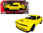 2018 Dodge Challenger SRT Hellcat Widebody Yellow 1/24 Diecast Model Car by Motormax <h2>2018 Motormax</h2> <p>High-quality perfect for collectors and enthusiasts. Features detailed interior exterior