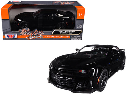 2017 Chevrolet Camaro ZL1 Black 1/24 Diecast Model Car by Motormax <h2>2017 Motormax</h2> <p>High-quality perfect for collectors and enthusiasts. Features detailed interior exterior craftsmanship, rea