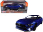2018 Ford Mustang GT 5.0 Blue with Black Wheels 1/24 Diecast Model Car by Motormax <h2>2018 Motormax</h2> <p>High-quality perfect for collectors and enthusiasts. Features detailed interior exterior cr