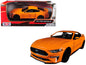 2018 Ford Mustang GT 5.0 Orange with Black Wheels 1/24 Diecast Model Car by Motormax <h2>2018 Motormax</h2> <p>High-quality perfect for collectors and enthusiasts. Features detailed interior exterior