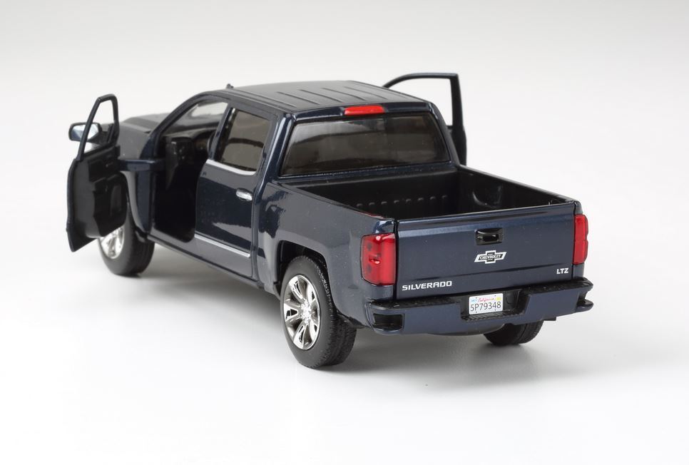 2018 Chevrolet Silverado LTZ Pickup Truck Centennial Edition Blue Metallic "100 Years Anniversary" 1/27 Diecast Model Car by Motormax <h2>2018 Motormax</h2> <p>High-quality perfect for collectors and