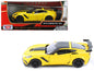 2019 Chevrolet Corvette ZR1 Yellow with Black Accents 1/24 Diecast Model Car by Motormax <h2>2019 Motormax</h2> <p>High-quality perfect for collectors and enthusiasts. Features detailed interior exter