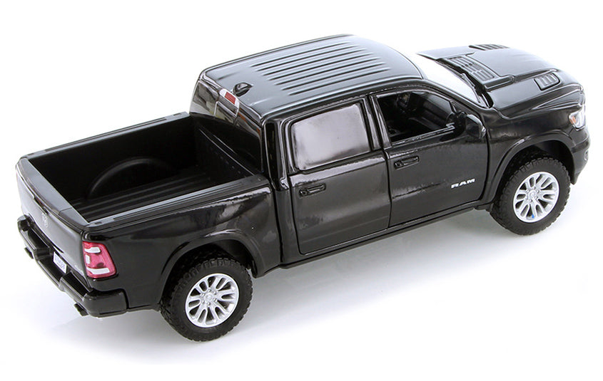 2019 RAM 1500 Laramie Crew Cab Pickup Truck Black 1/24 Diecast Model Car by Motormax <h2>2019 Motormax</h2> <p>High-quality perfect for collectors and enthusiasts. Features detailed interior exterior