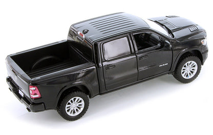 2019 RAM 1500 Laramie Crew Cab Pickup Truck Black 1/24 Diecast Model Car by Motormax <h2>2019 Motormax</h2> <p>High-quality perfect for collectors and enthusiasts. Features detailed interior exterior