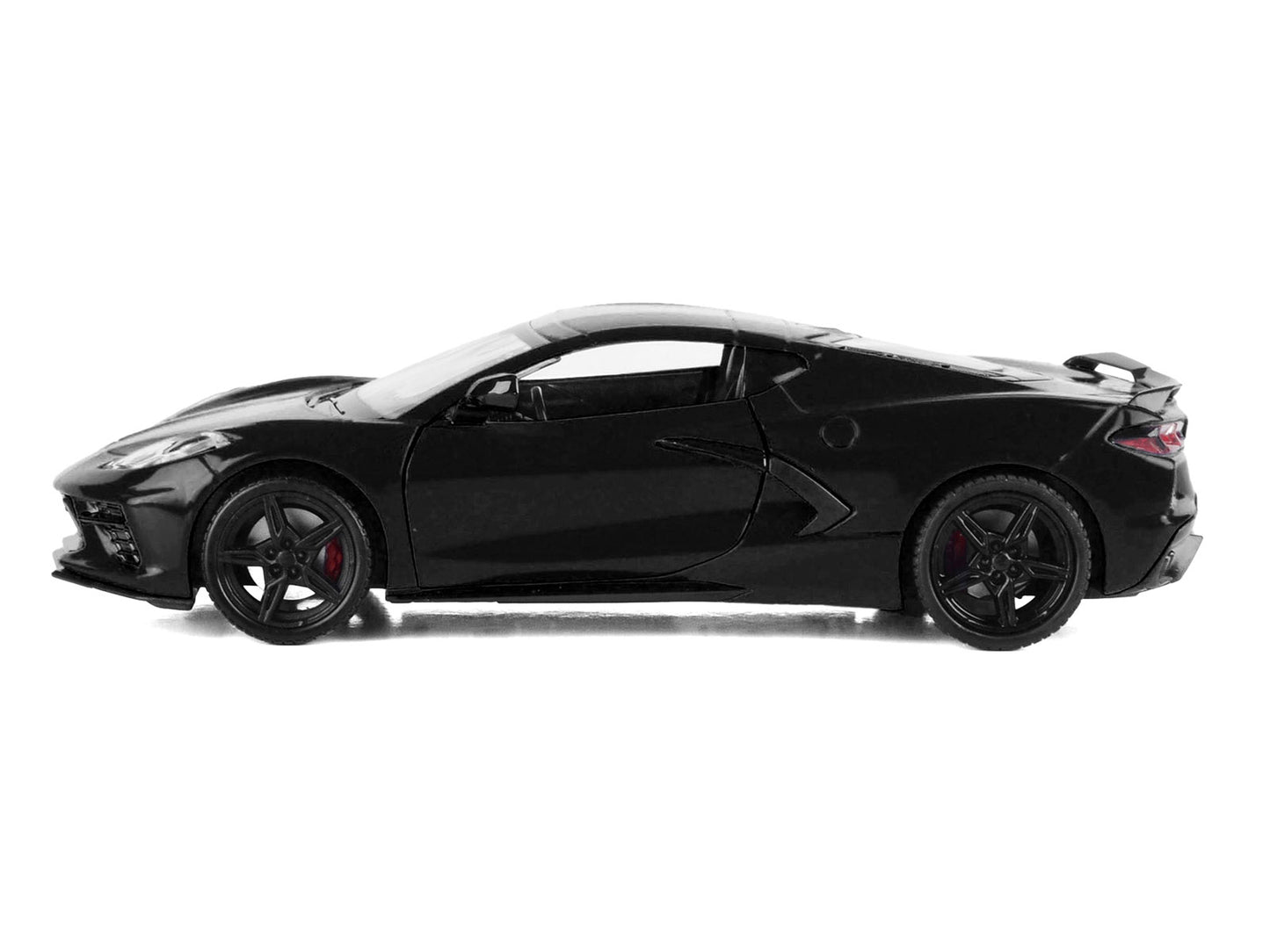 2020 Chevrolet Corvette C8 Stingray Black with Silver Stripes "Timeless Legends" Series 1/24 Diecast Model Car by Motormax <h2>2020 Motormax</h2> <p>High-quality perfect for collectors and enthusiasts