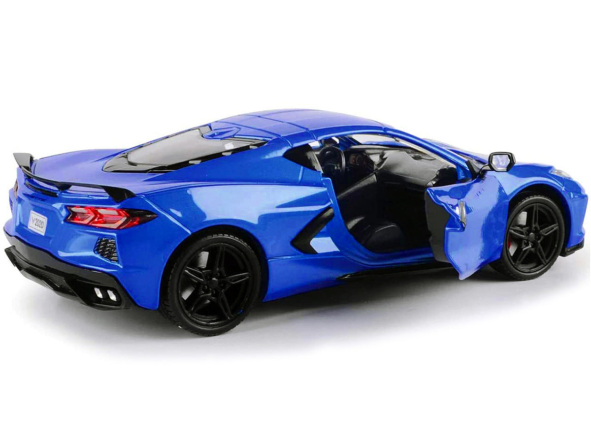 2020 Chevrolet Corvette C8 Stingray Blue Metallic "Timeless Legends" 1/24 Diecast Model Car by Motormax <h2>2020 Motormax</h2> <p>High-quality perfect for collectors and enthusiasts. Features detailed