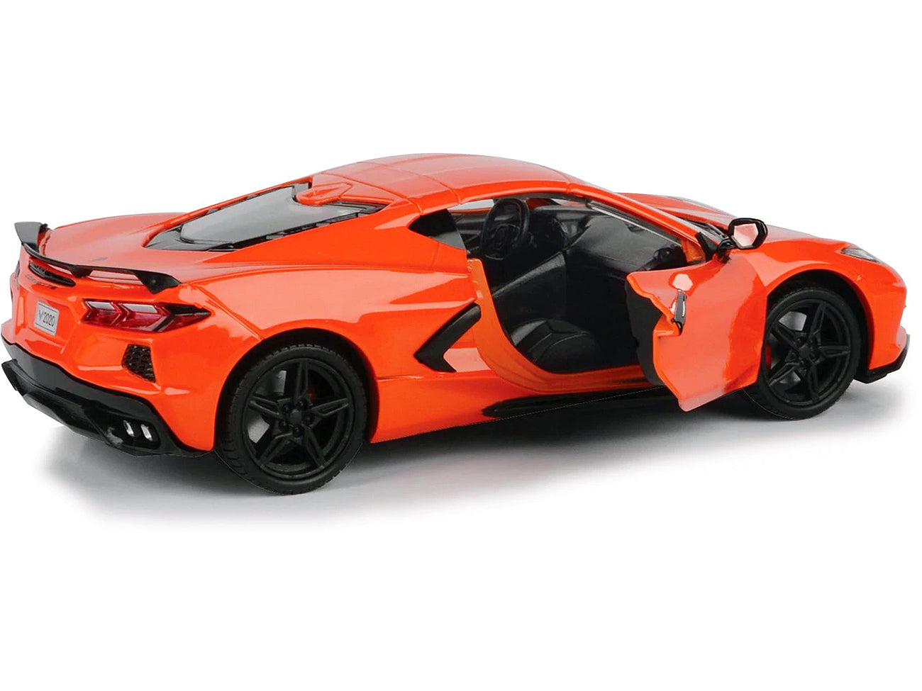 2020 Chevrolet Corvette C8 Stingray Orange "Timeless Legends" 1/24 Diecast Model Car by Motormax <h2>2020 Motormax</h2> <p>High-quality perfect for collectors and enthusiasts. Features detailed interi