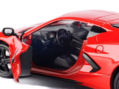 2020 Chevrolet Corvette C8 Stingray Red "Timeless Legends" 1/24 Diecast Model Car by Motormax <h2>2020 Motormax</h2> <p>High-quality perfect for collectors and enthusiasts. Features detailed interior