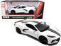 2020 Chevrolet Corvette C8 Stingray White with Gray Stripes 1/24 Diecast Model Car by Motormax <h2>2020 Motormax</h2> <p>High-quality perfect for collectors and enthusiasts. Features detailed interior