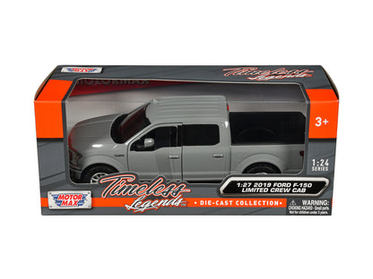 2019 Ford F-150 Limited Crew Cab Pickup Truck Gray "Timeless Legends" Series 1/24-1/27 Diecast Model Car by Motormax <h2>2019 Motormax</h2> <p>High-quality perfect for collectors and enthusiasts. Feat