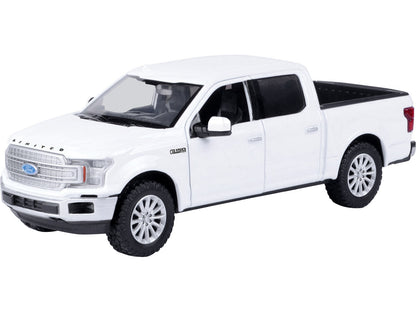2019 Ford F-150 Limited Crew Cab Pickup Truck White 1/27 Diecast Model Car by Motormax <h2>2019 Motormax</h2> <p>High-quality perfect for collectors and enthusiasts. Features detailed interior exterio
