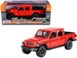 2021 Jeep Gladiator Overland (Closed Top) Pickup Truck Red 1/24-1/27 Diecast Model Car by Motormax <h2>2021 Motormax</h2> <p>High-quality perfect for collectors and enthusiasts. Features detailed inte