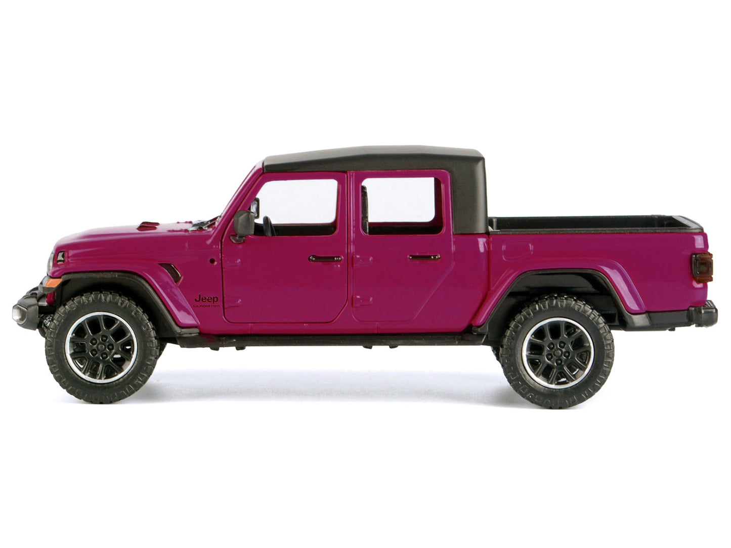 2021 Jeep Gladiator Overland Pickup Truck Purple with Matt Black Top 1/24 Diecast Model Car by Motormax <h2>2021 Motormax</h2> <p>High-quality perfect for collectors and enthusiasts. Features detailed
