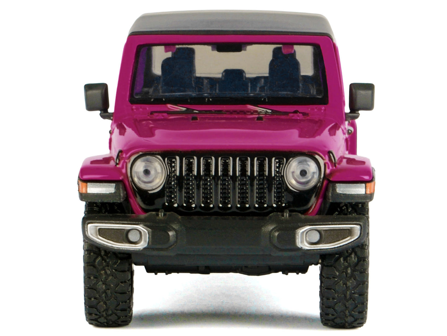 2021 Jeep Gladiator Overland Pickup Truck Purple with Matt Black Top 1/24 Diecast Model Car by Motormax <h2>2021 Motormax</h2> <p>High-quality perfect for collectors and enthusiasts. Features detailed