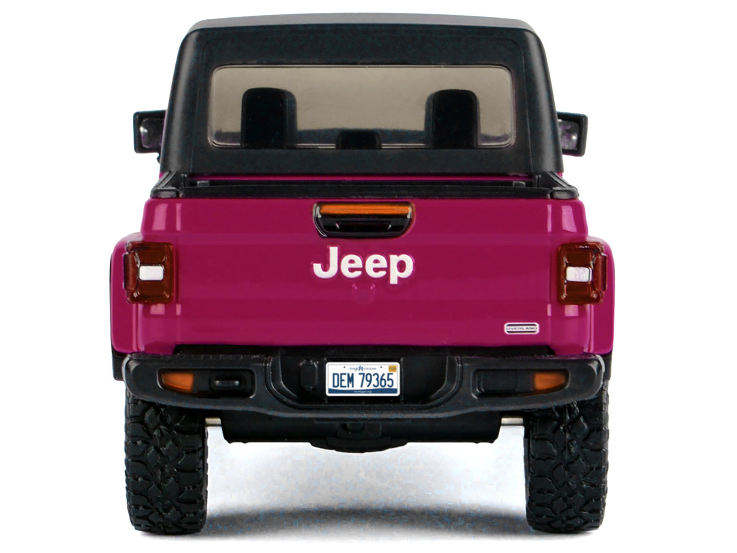2021 Jeep Gladiator Overland Pickup Truck Purple with Matt Black Top 1/24 Diecast Model Car by Motormax <h2>2021 Motormax</h2> <p>High-quality perfect for collectors and enthusiasts. Features detailed