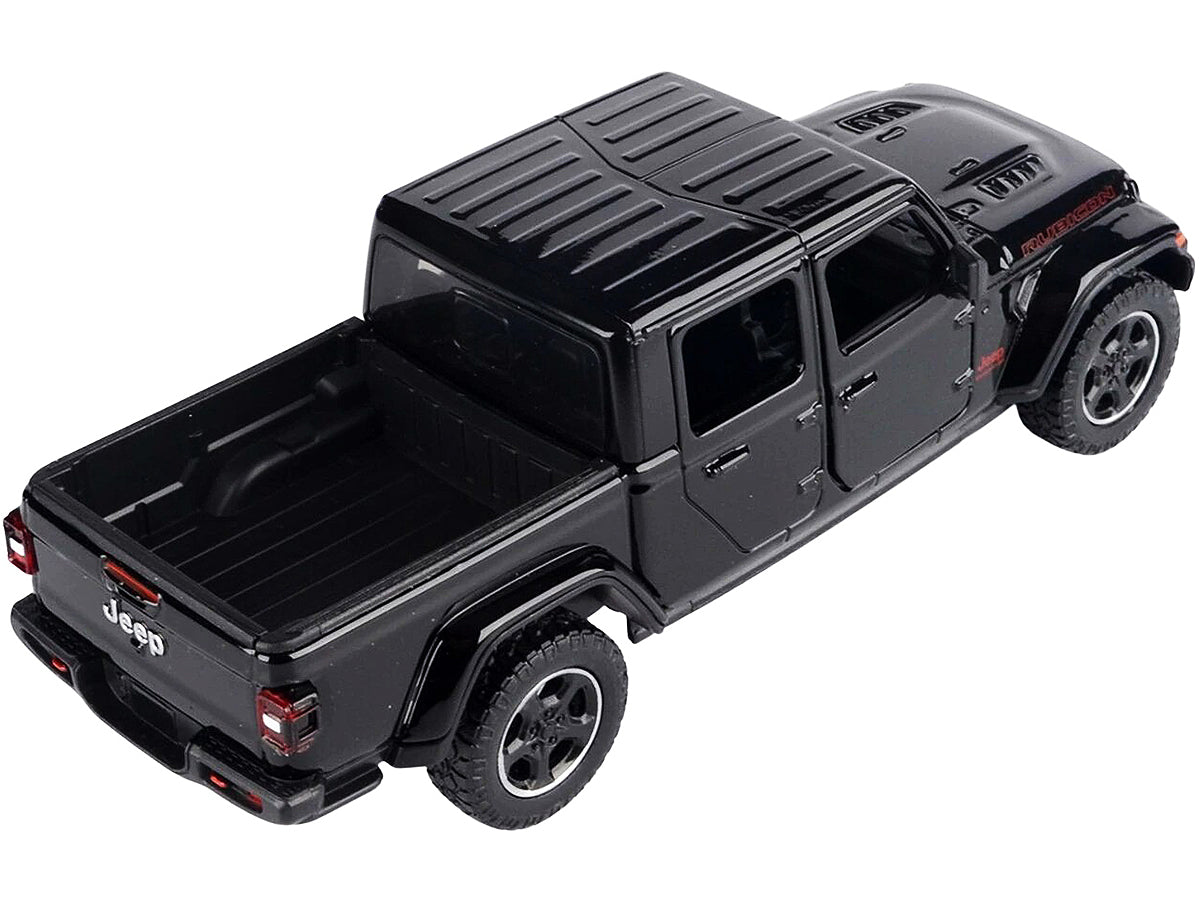 2021 Jeep Gladiator Rubicon (Closed Top) Pickup Truck Black 1/24-1/27 Diecast Model Car by Motormax <h2>2021 Motormax</h2> <p>High-quality perfect for collectors and enthusiasts. Features detailed int