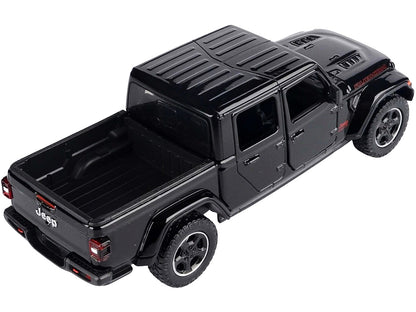 2021 Jeep Gladiator Rubicon (Closed Top) Pickup Truck Black 1/24-1/27 Diecast Model Car by Motormax <h2>2021 Motormax</h2> <p>High-quality perfect for collectors and enthusiasts. Features detailed int