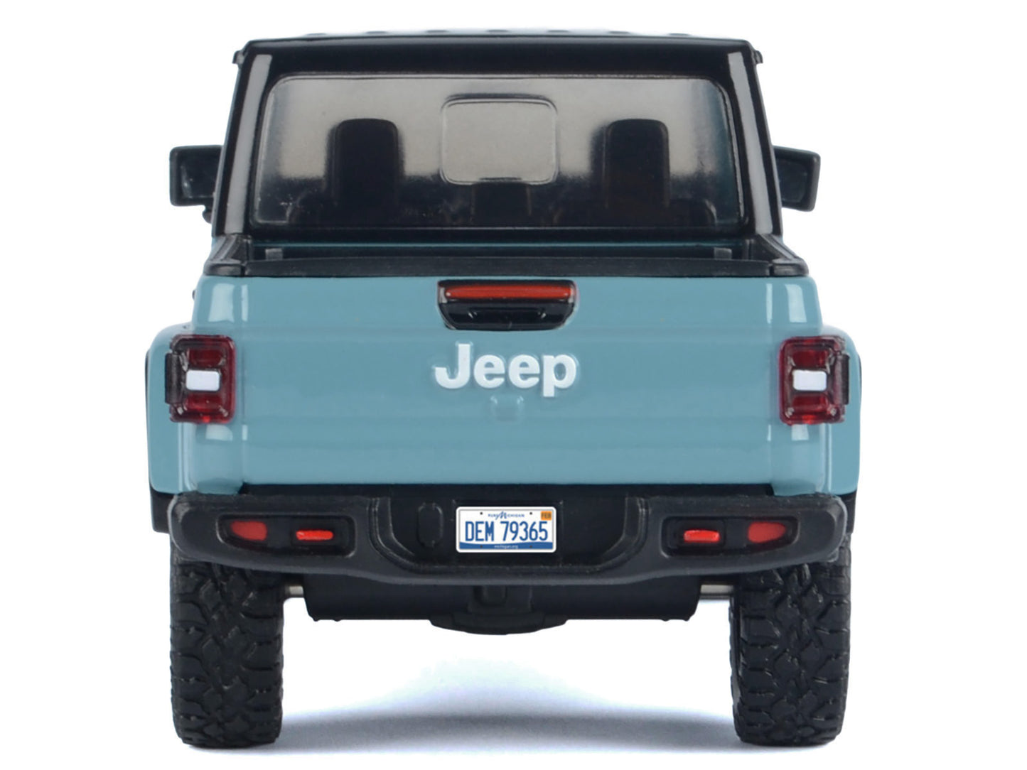 2021 Jeep Gladiator Rubicon (Closed Top) Pickup Truck Blue with Black Top 1/27 Diecast Model Car by Motormax <h2>2021 Motormax</h2> <p>High-quality perfect for collectors and enthusiasts. Features det