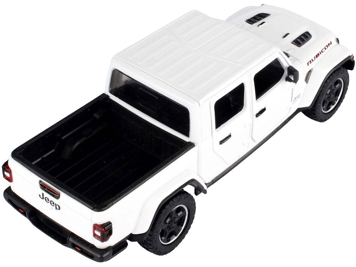 2021 Jeep Gladiator Rubicon (Closed Top) Pickup Truck White 1/24-1/27 Diecast Model Car by Motormax <h2>2021 Motormax</h2> <p>High-quality perfect for collectors and enthusiasts. Features detailed int