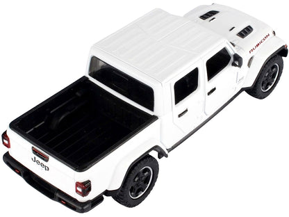2021 Jeep Gladiator Rubicon (Closed Top) Pickup Truck White 1/24-1/27 Diecast Model Car by Motormax <h2>2021 Motormax</h2> <p>High-quality perfect for collectors and enthusiasts. Features detailed int
