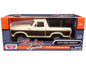 1978 Ford Bronco Ranger XLT with Spare Tire Cream and Brown Black Camper Shell "Timeless Legends" Series 1/24 Diecast Model Car by Motormax <h2>1978 Motormax</h2> <p>High-quality perfect for collector