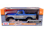 1978 Ford Bronco Ranger XLT (Open Top) with Spare Tire Blue Metallic and Silver "Timeless Legends" Series 1/24 Diecast Model Car by Motormax <h2>1978 Motormax</h2> <p>High-quality perfect for collecto