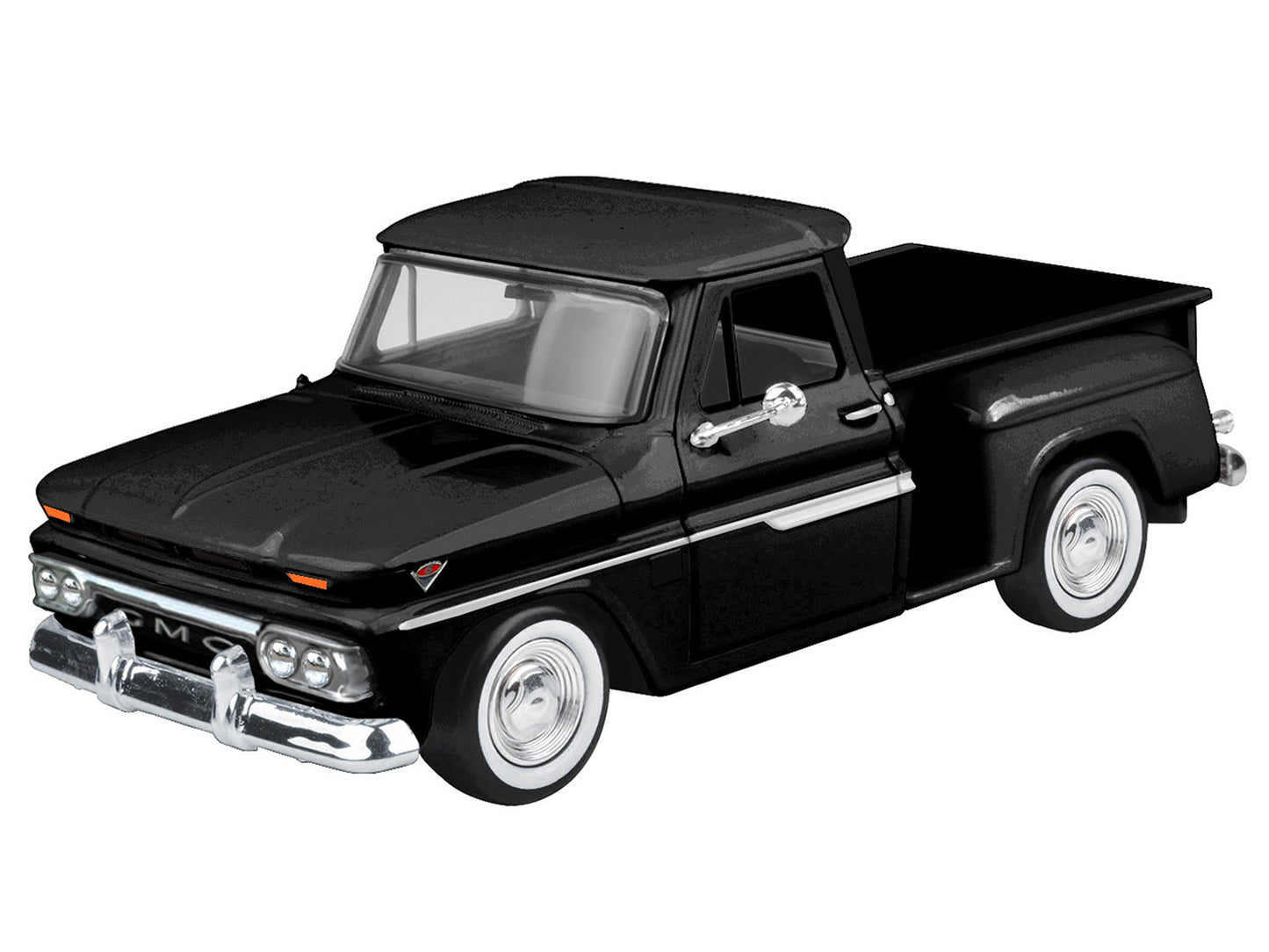 1966 GMC C1000 Fenderside Pickup Truck Black "Timeless Legends" Series 1/24 Diecast Model Car by Motormax <h2>1966 Motormax</h2> <p>High-quality perfect for collectors and enthusiasts. Features detail