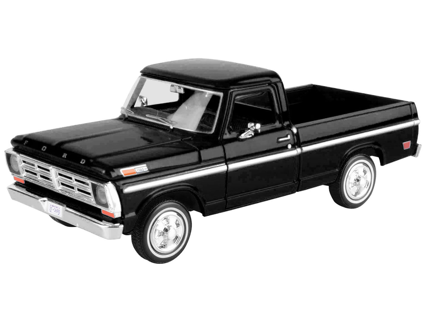 1972 Ford F-100 Pickup Truck Black "Timeless Legends" Series 1/24 Diecast Model Car by Motormax <h2>1972 Motormax</h2> <p>High-quality perfect for collectors and enthusiasts. Features detailed interio