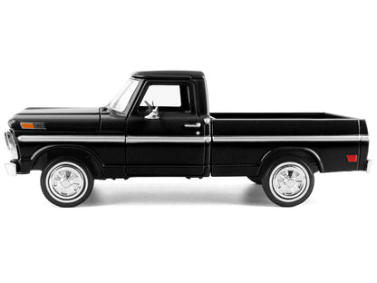 1972 Ford F-100 Pickup Truck Black "Timeless Legends" Series 1/24 Diecast Model Car by Motormax <h2>1972 Motormax</h2> <p>High-quality perfect for collectors and enthusiasts. Features detailed interio