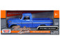 1972 Ford F-100 Pickup Truck Blue "Timeless Legends" Series 1/24 Diecast Model Car by Motormax <h2>1972 Motormax</h2> <p>High-quality perfect for collectors and enthusiasts. Features detailed interior