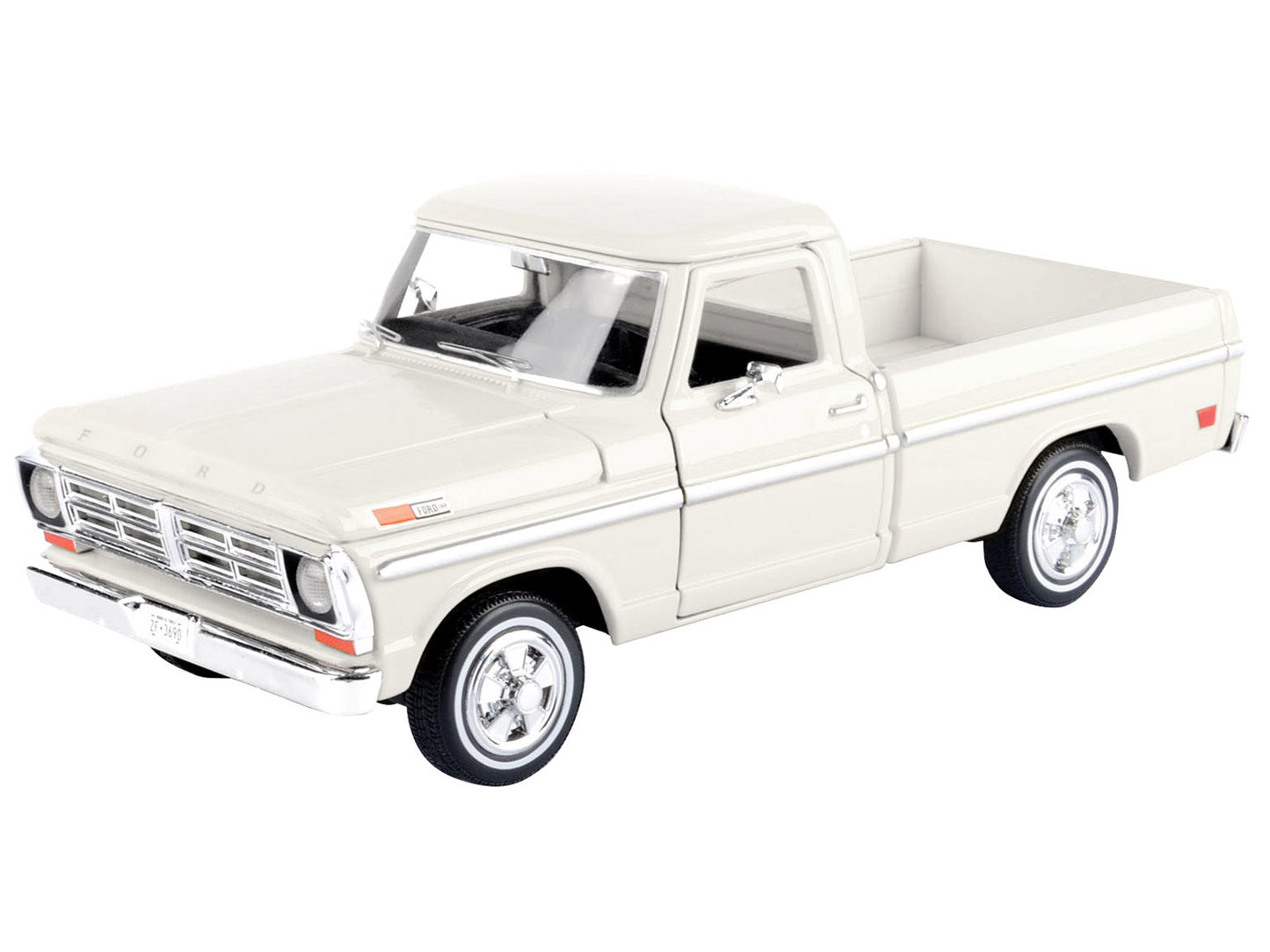 1972 Ford F-100 Pickup Truck Cream "Timeless Legends" Series 1/24 Diecast Model Car by Motormax <h2>1972 Motormax</h2> <p>High-quality perfect for collectors and enthusiasts. Features detailed interio