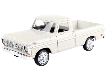 1972 Ford F-100 Pickup Truck Cream "Timeless Legends" Series 1/24 Diecast Model Car by Motormax <h2>1972 Motormax</h2> <p>High-quality perfect for collectors and enthusiasts. Features detailed interio