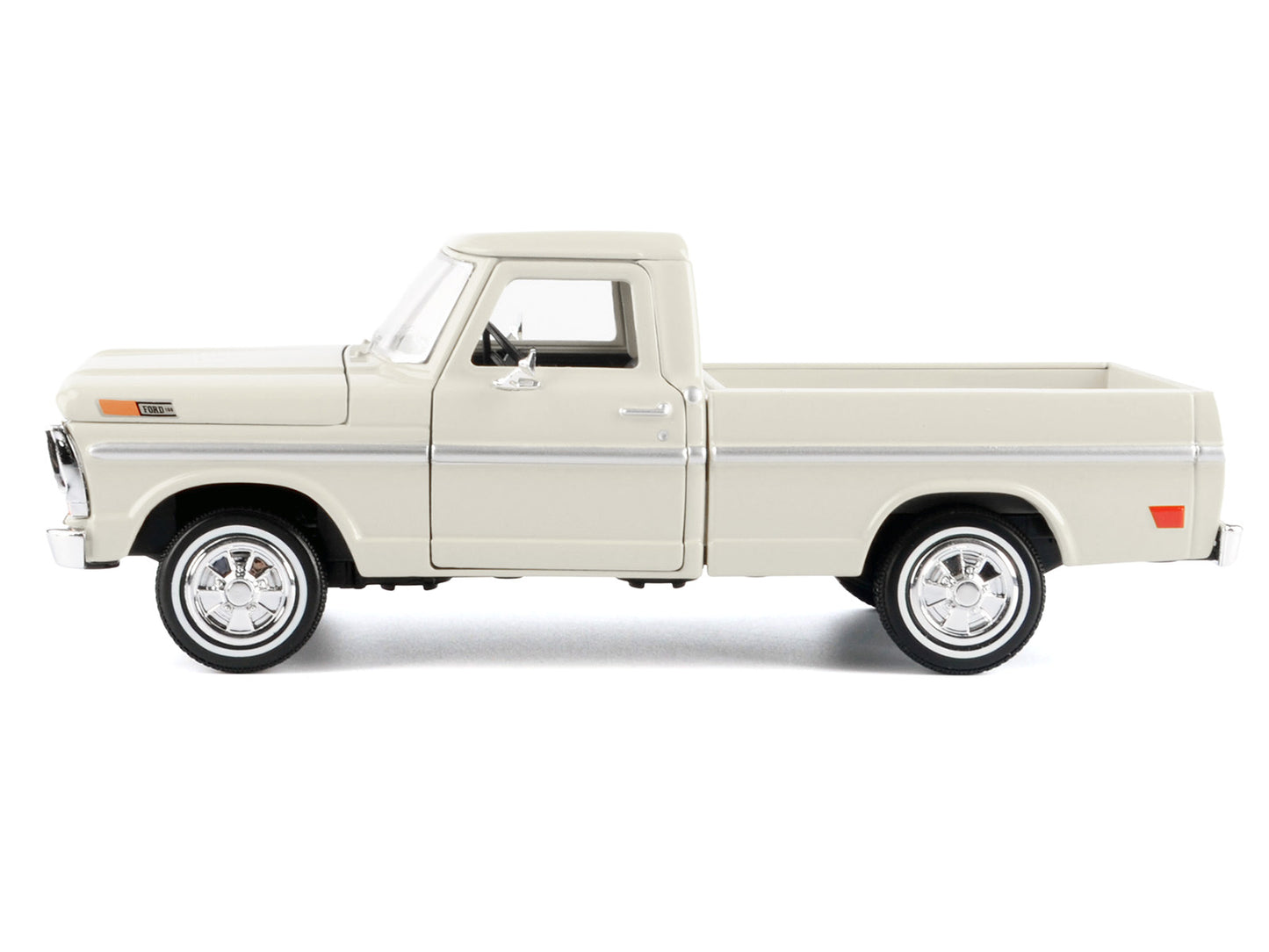 1972 Ford F-100 Pickup Truck Cream "Timeless Legends" Series 1/24 Diecast Model Car by Motormax <h2>1972 Motormax</h2> <p>High-quality perfect for collectors and enthusiasts. Features detailed interio