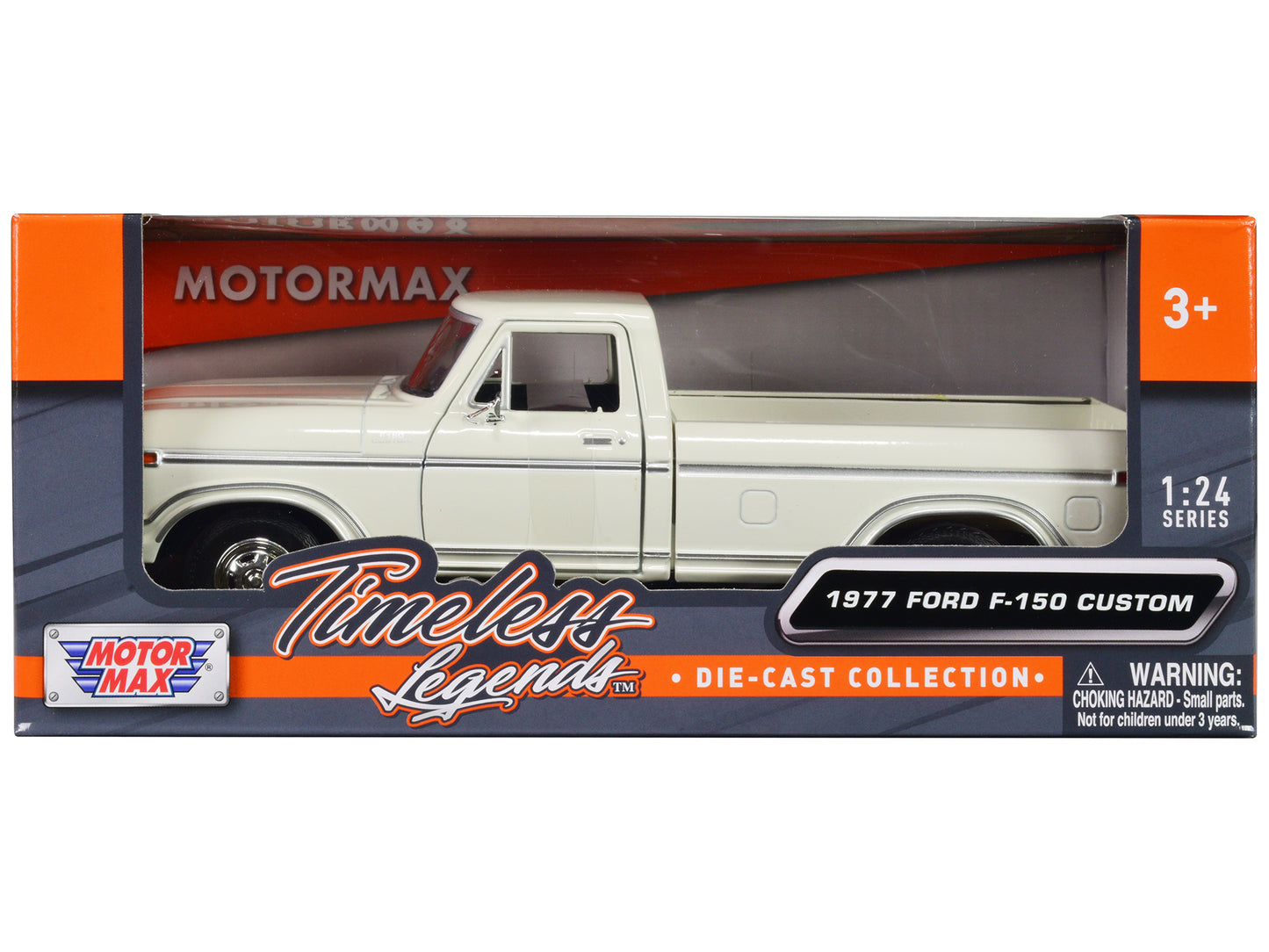 1977 Ford F-150 Custom Pickup Truck White "Timeless Legends" Series 1/24 Diecast Model Car by Motormax <h2>1977 Motormax</h2> <p>High-quality perfect for collectors and enthusiasts. Features detailed