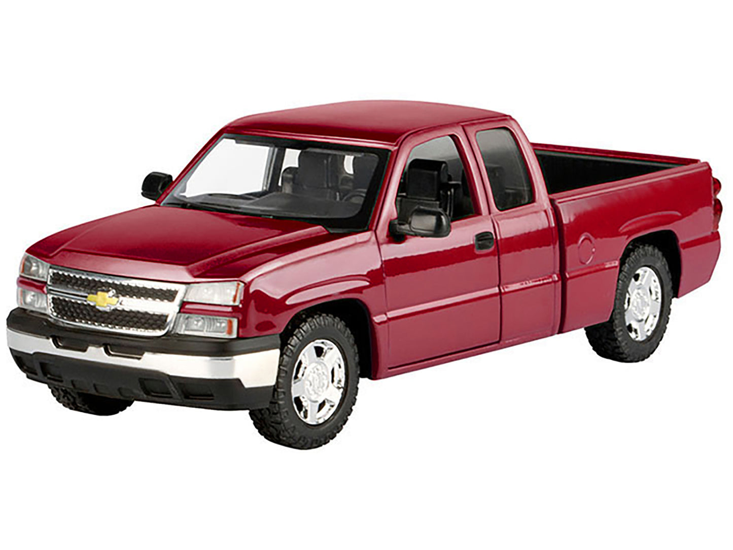 2006 Chevrolet Silverado 1500 Pickup Truck Red Metallic "Die-Cast Collection" Series 1/25 Diecast Model Car by Motormax <h2>2006 Motormax</h2> <p>High-quality perfect for collectors and enthusiasts. F
