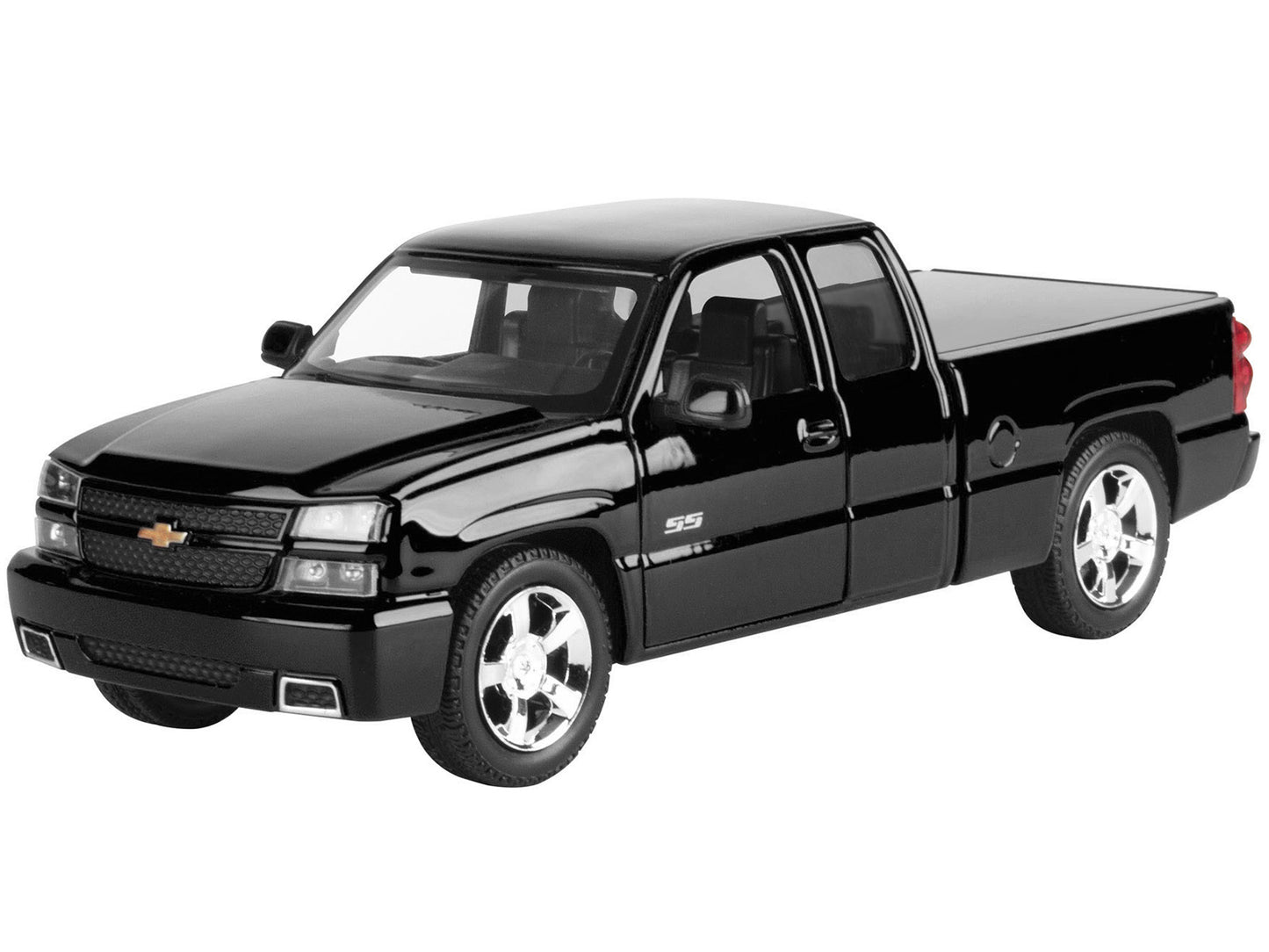 2006 Chevrolet Silverado SS Pickup Truck Black "Timeless Legends" Series 1/25 Diecast Model Car by Motormax <h2>2006 Motormax</h2> <p>High-quality perfect for collectors and enthusiasts. Features deta